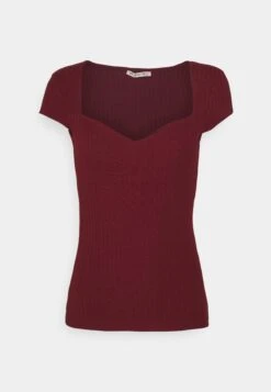 Anna Field T-Shirt Print - Dark Red