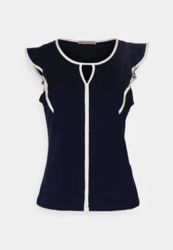 Anna Field Top - Dark Blue -Anna Field 05fce9f2c6e74a81ae7fc32c55b8e7a9
