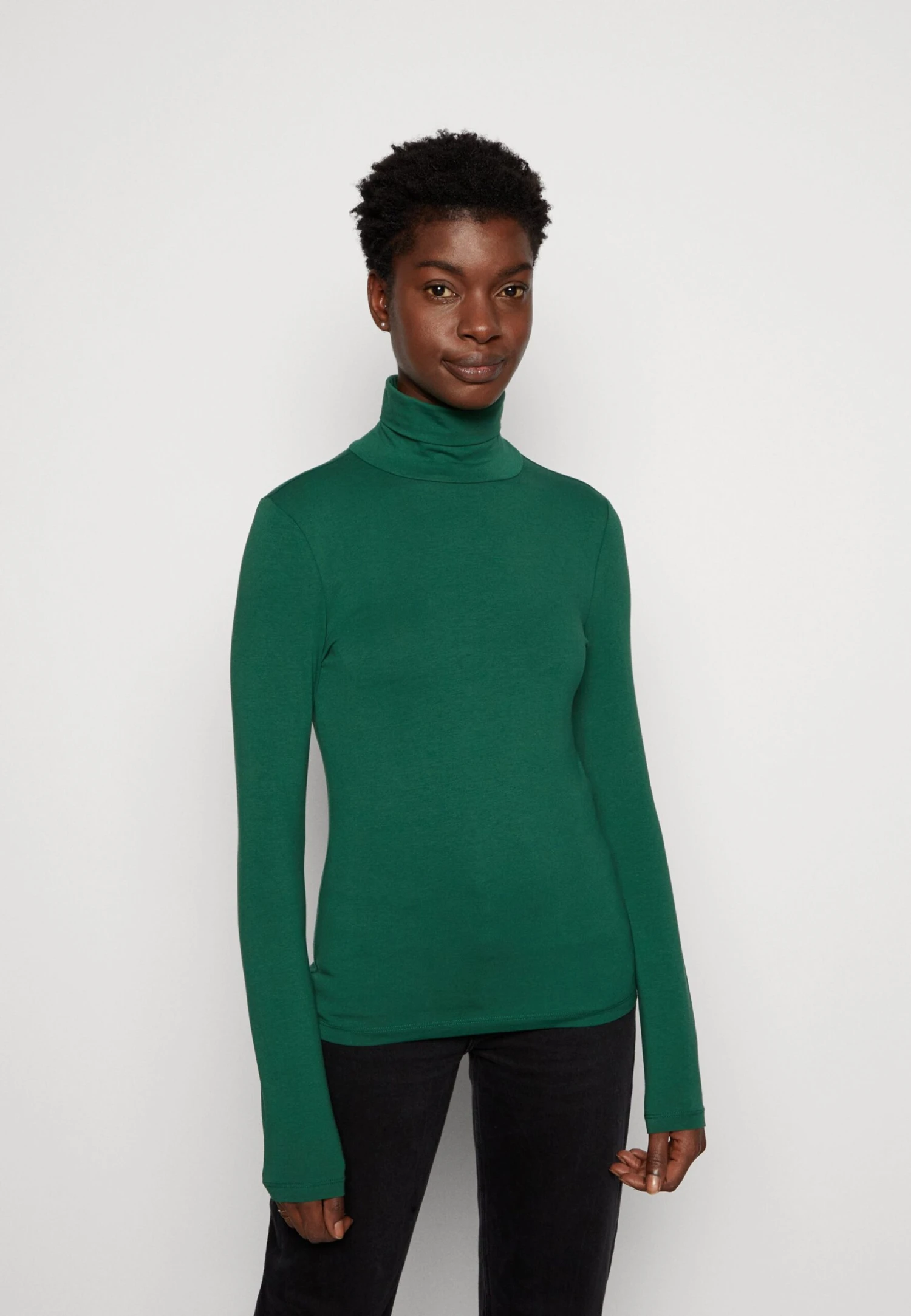 Anna Field Longsleeve - Dark Green 1 Anna Field Longsleeve - Dark Green