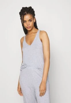 Anna Field 3 Piece Jersey- Pyjama - Mottled Light Grey -Anna Field 1bfe05642f7147408758df1378df58bf