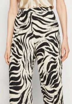 Anna Field Broek - Black/Off-White -Anna Field 2585585c6b3848bcaf6a5843fd9bcea4