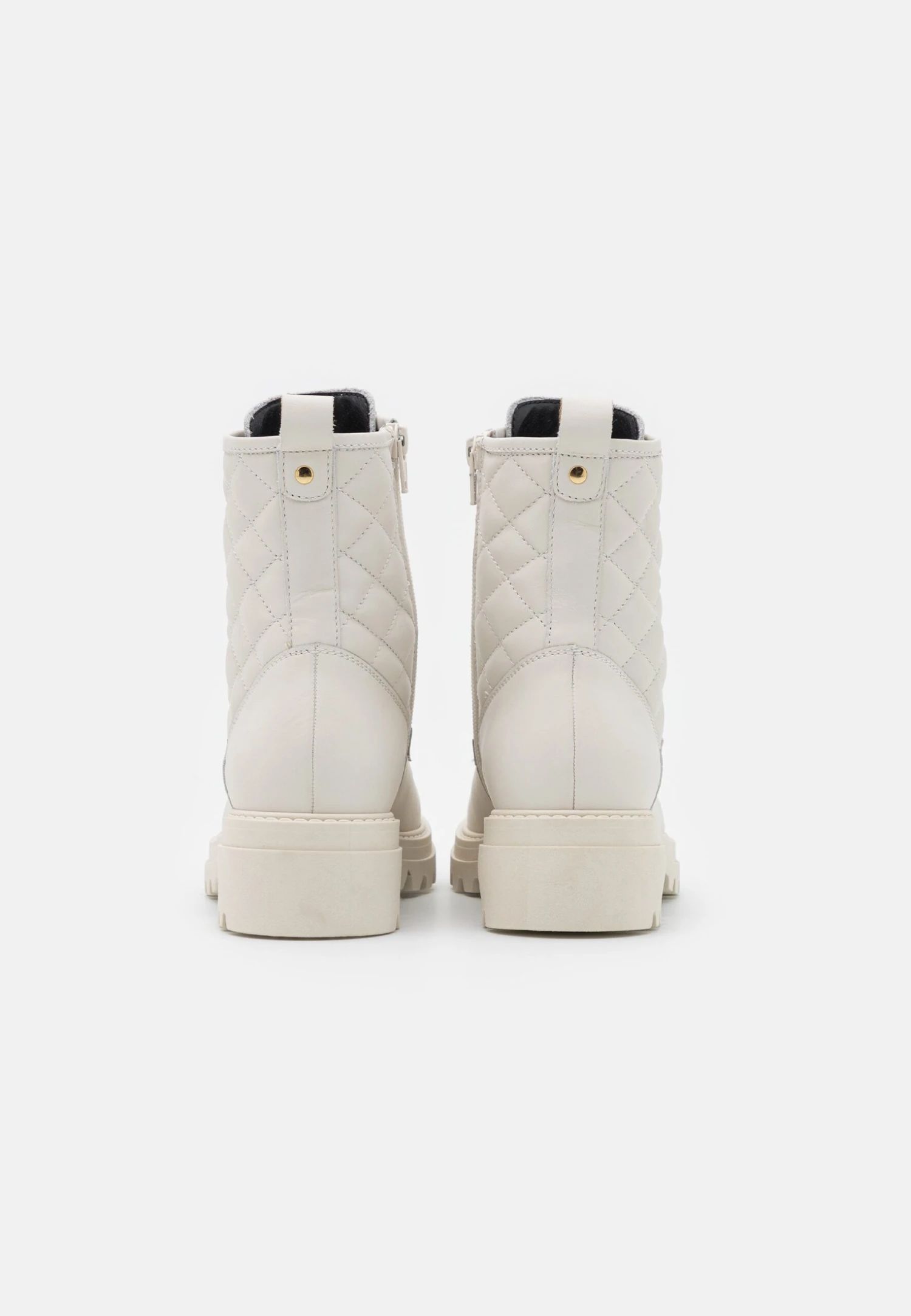 Anna Field Leather - Veterboots - White 4 Anna Field Leather - Veterboots - White - Afbeelding 4