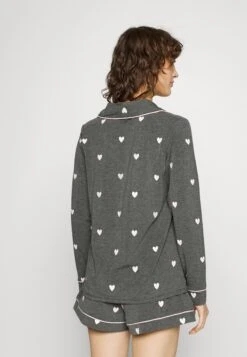 Anna Field Pyjama - Dark Grey/Pink -Anna Field 2a8acec178724d569337a035ed5901d7