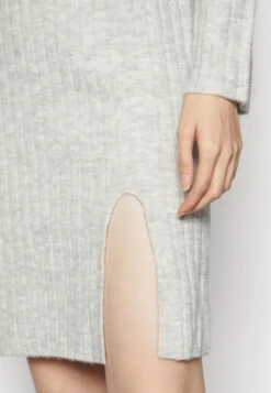 Anna Field Gebreide Jurk - Mottled Light Grey 11 Anna Field Gebreide Jurk - Mottled Light Grey -Anna Field 2b7d8e90967a45dba6f675dc9725ebbc