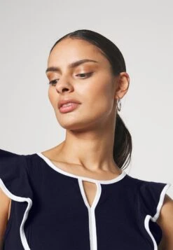 Anna Field Top - Dark Blue -Anna Field 2d0ef67414864ac2a5c776535c5d67b4