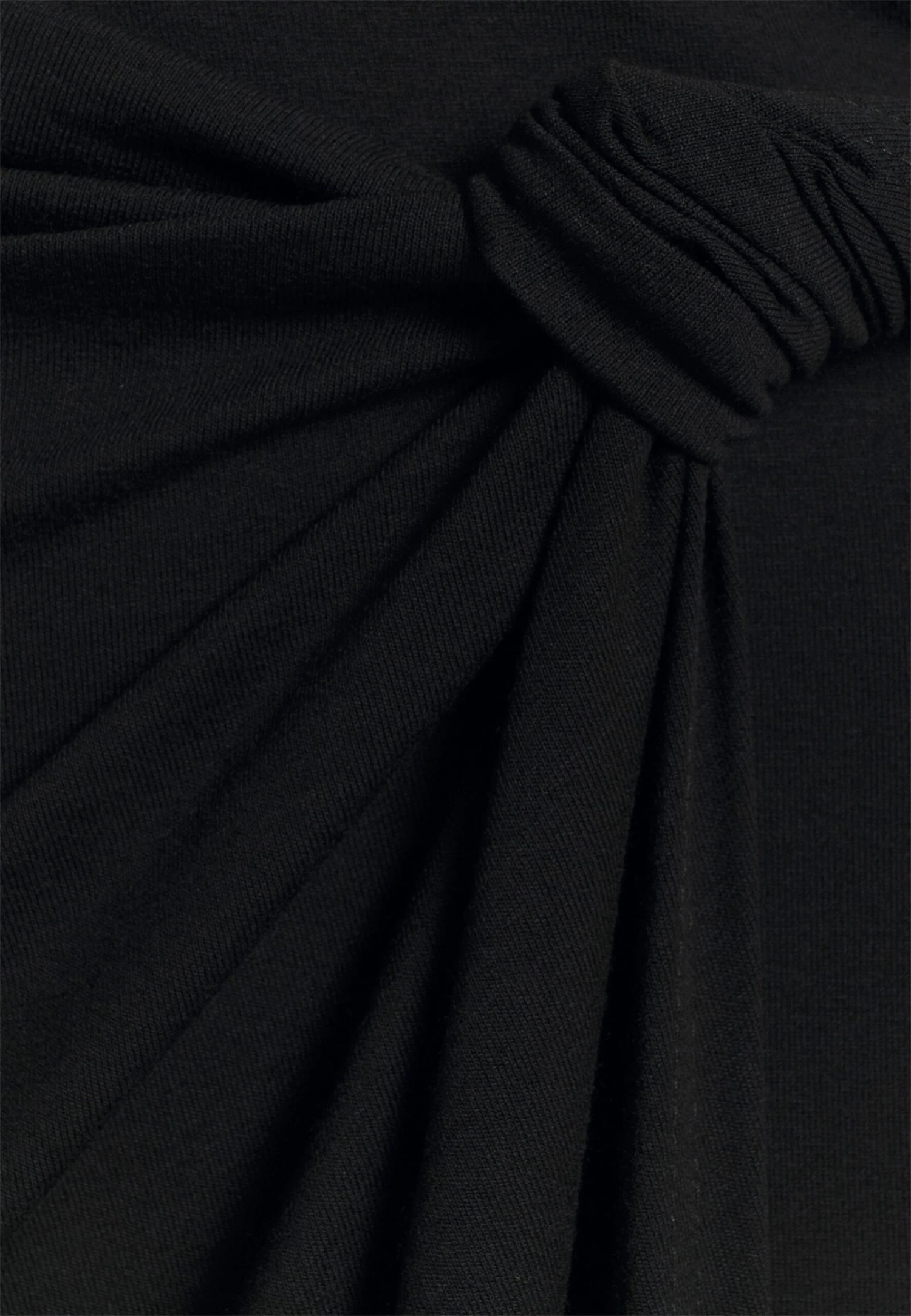 Anna Field Front Knot Midi Skirt - Kokerrok - Black 3 Anna Field Front Knot Midi Skirt - Kokerrok - Black - Afbeelding 3