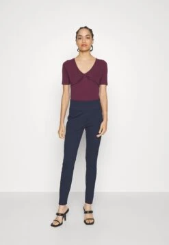 Anna Field T-Shirt Basic - Dark Red -Anna Field 39209a3bf2e64a81a3018a0de321eb2c