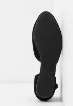 Leather - Ballerina'S Met Enkelbandjes - Black -Anna Field 41f71119d46646f18ecefb7135fdc956