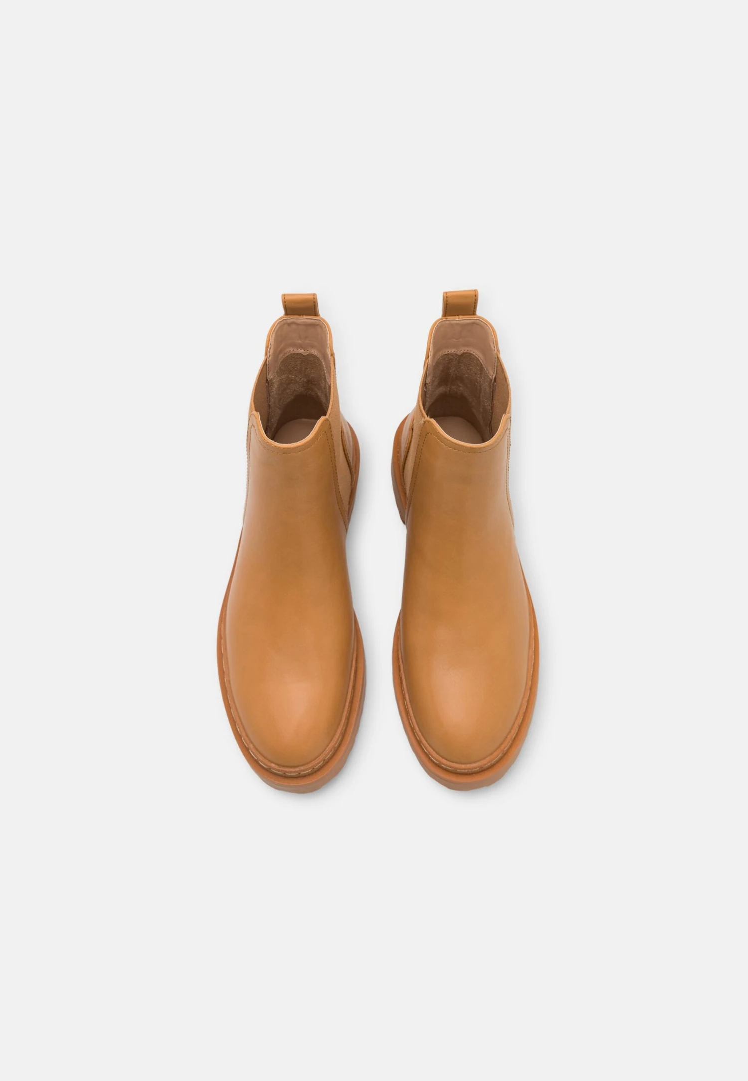 Anna Field Enkellaarsjes Met Plateauzool - Cognac 6 Anna Field Enkellaarsjes Met Plateauzool - Cognac - Afbeelding 6