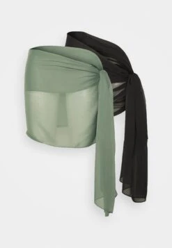 Anna Field 2 Pack - Strandaccessoire - Khaki/Black -Anna Field 4f2b5b7ac38843ca8bf5d8777c38c760