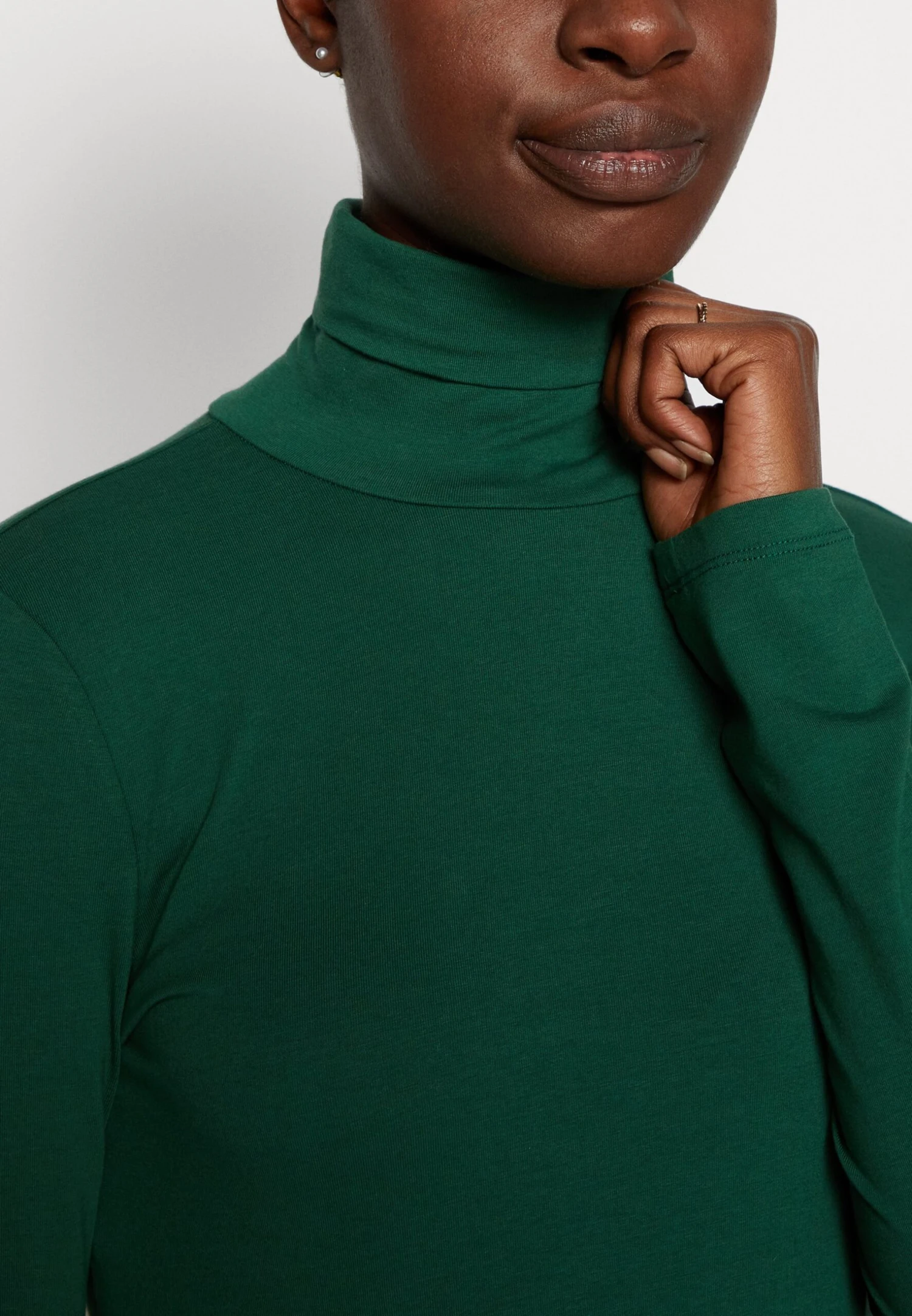 Anna Field Longsleeve - Dark Green 6 Anna Field Longsleeve - Dark Green - Afbeelding 6