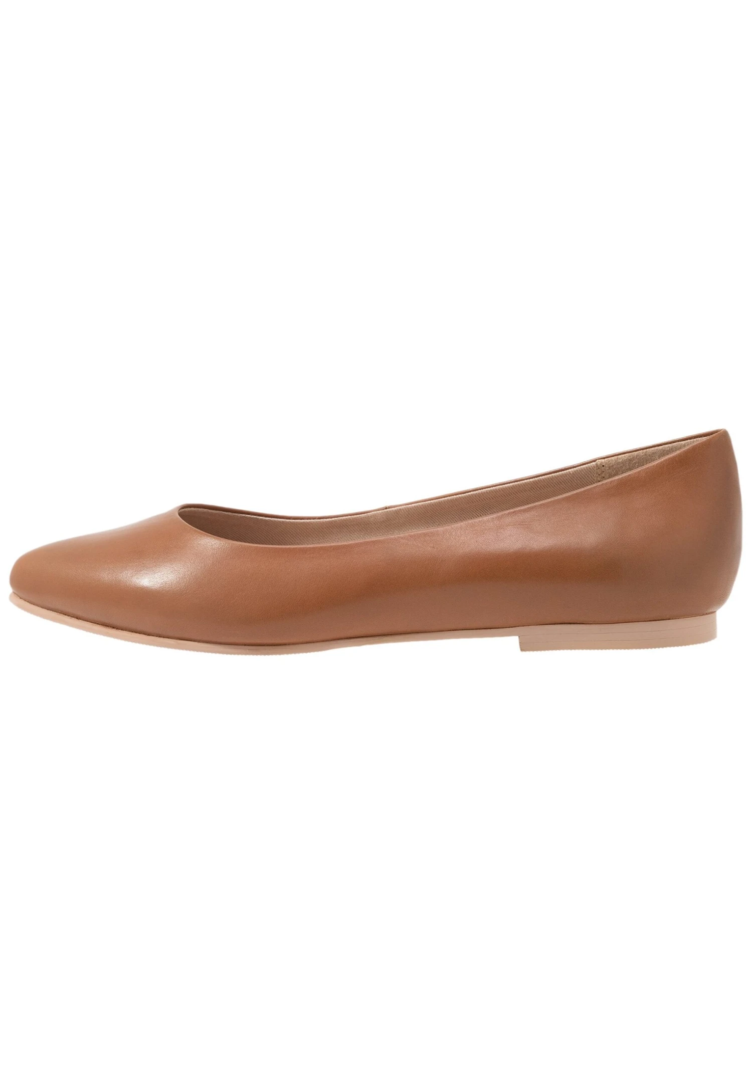 Anna Field Leather - Ballerina'S - Cognac 2 Anna Field Leather - Ballerina'S - Cognac - Afbeelding 2