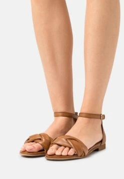 Leather - Sandalen - Cognac