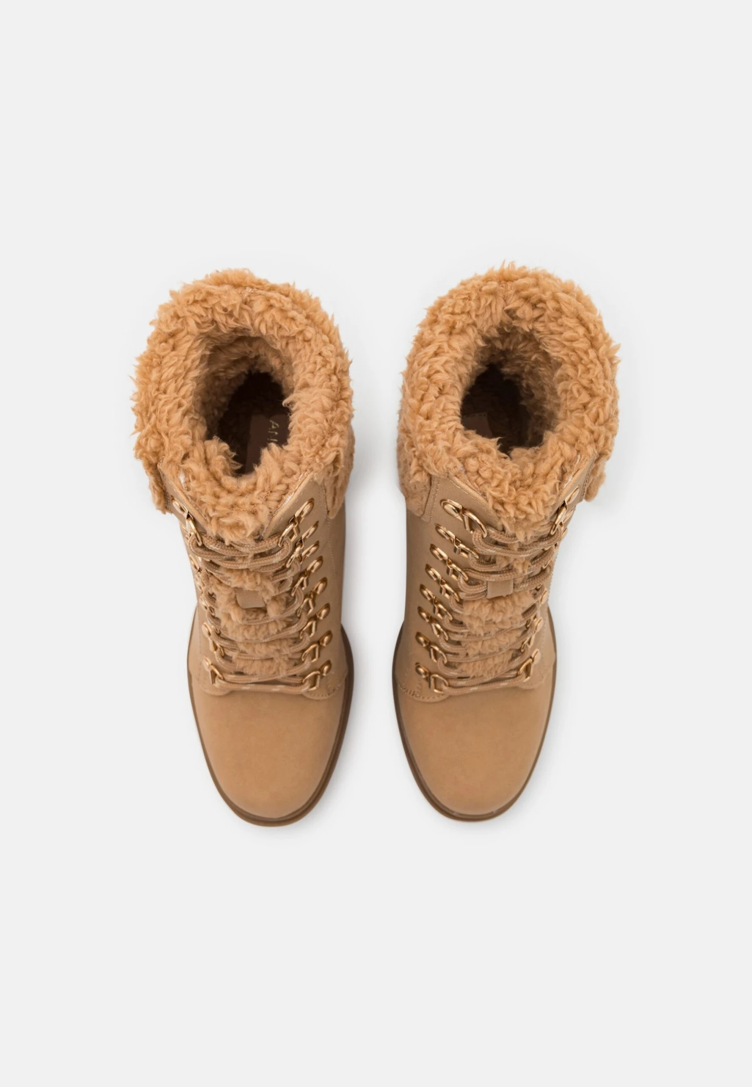 Anna Field Leather - Veterboots - Beige 6 Anna Field Leather - Veterboots - Beige - Afbeelding 6