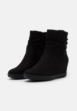 Anna Field Winter Boot - Enkellaarsjes Met Sleehak - Black -Anna Field 6ba5240747b84e0984948802e266d88c