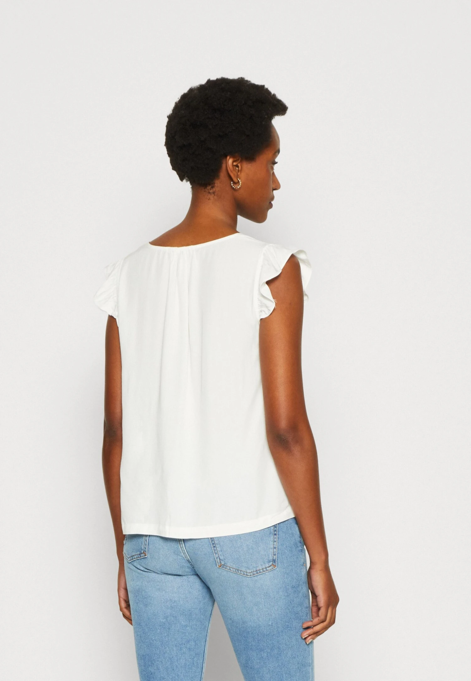 Anna Field T-Shirt Print - White 3 Anna Field T-Shirt Print - White - Afbeelding 3