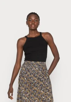 Anna Field 2 Pack - Top - Black/Khaki -Anna Field 74bd6915210b4651907787b2d63366cf