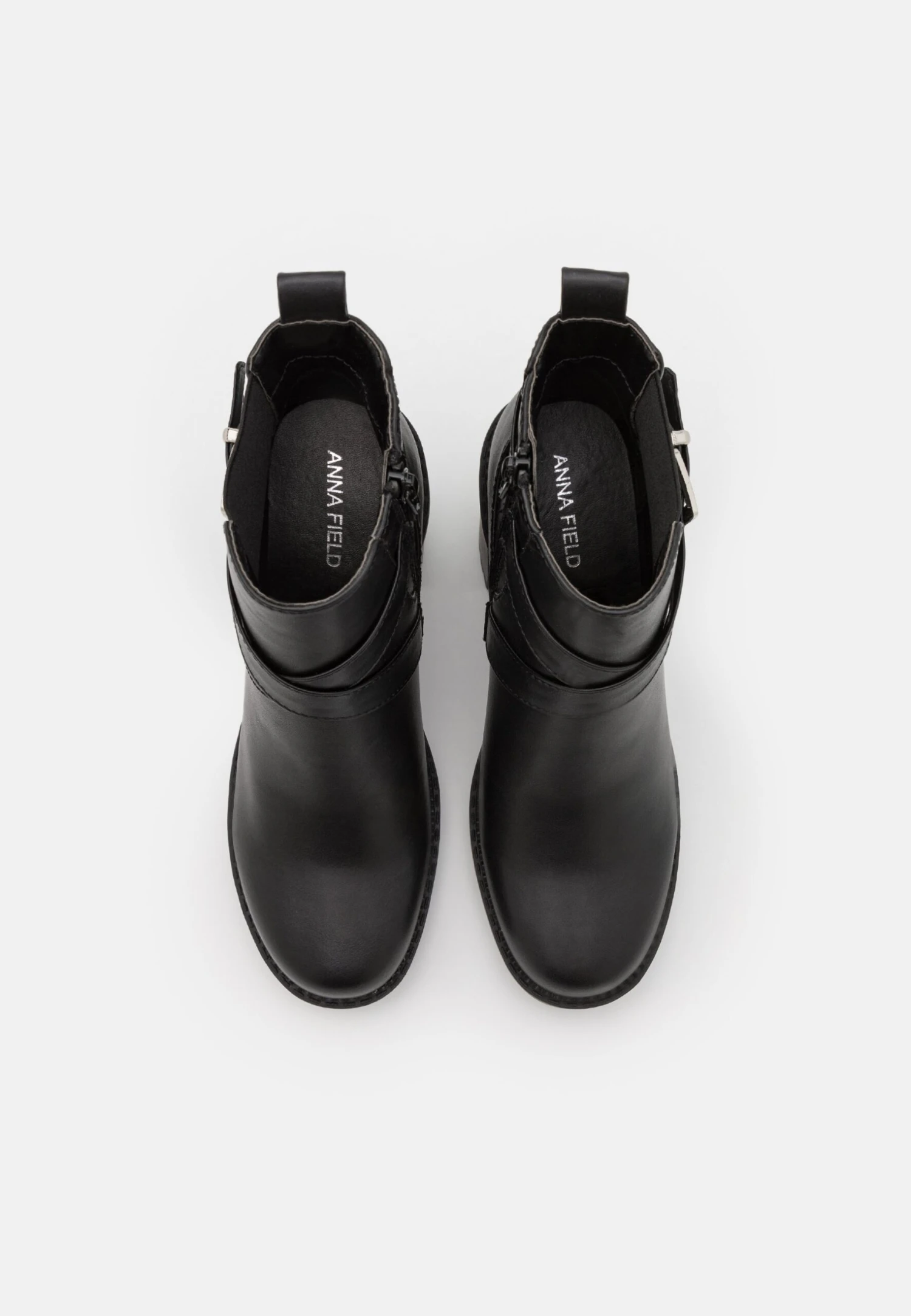 Enkellaarsjes Met Hoge Hak - Black 6 Enkellaarsjes Met Hoge Hak - Black - Afbeelding 6