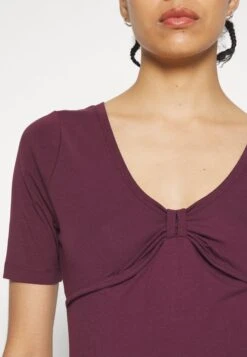 Anna Field T-Shirt Basic - Dark Red -Anna Field 828ae6d5389049aeb92c04d2f049e230