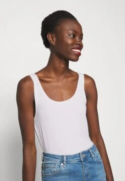 2 Pack - Top - White/Black -Anna Field 84c5f048c5b34dd2b88552bc84aab3be