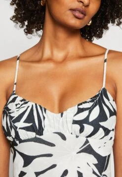 Anna Field Jerseyjurk - Black/White -Anna Field 8de8d567ea9142028f258d64626ed7f7