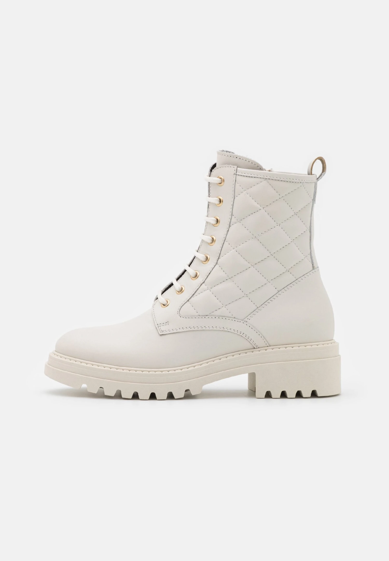 Anna Field Leather - Veterboots - White 2 Anna Field Leather - Veterboots - White - Afbeelding 2