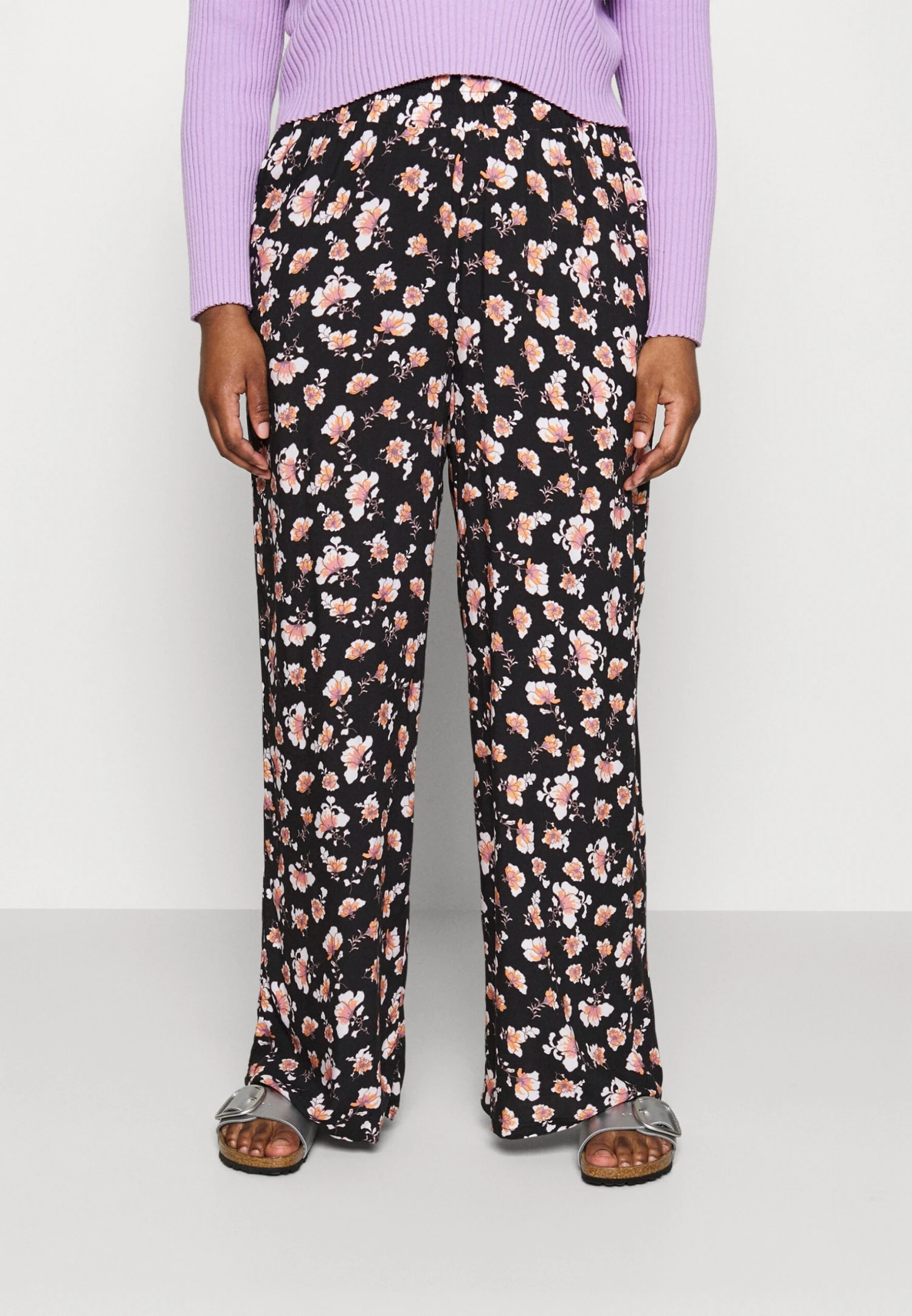 Broek - Black/Multi-Coloured 1 Broek - Black/Multi-Coloured