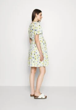 Woven Chiffon Wrap Dress- Jurk -White/Light Blue -Anna Field 95f6d3350bfe4191a68a6c697e9d6b71