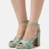 Anna Field Sandalen Met Plateauzool - Mint