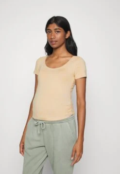 3Pack - T-Shirt Print - Brown/White/Multi-Coloured -Anna Field 98a4765e90864f79bf440fc3fda9fb2f