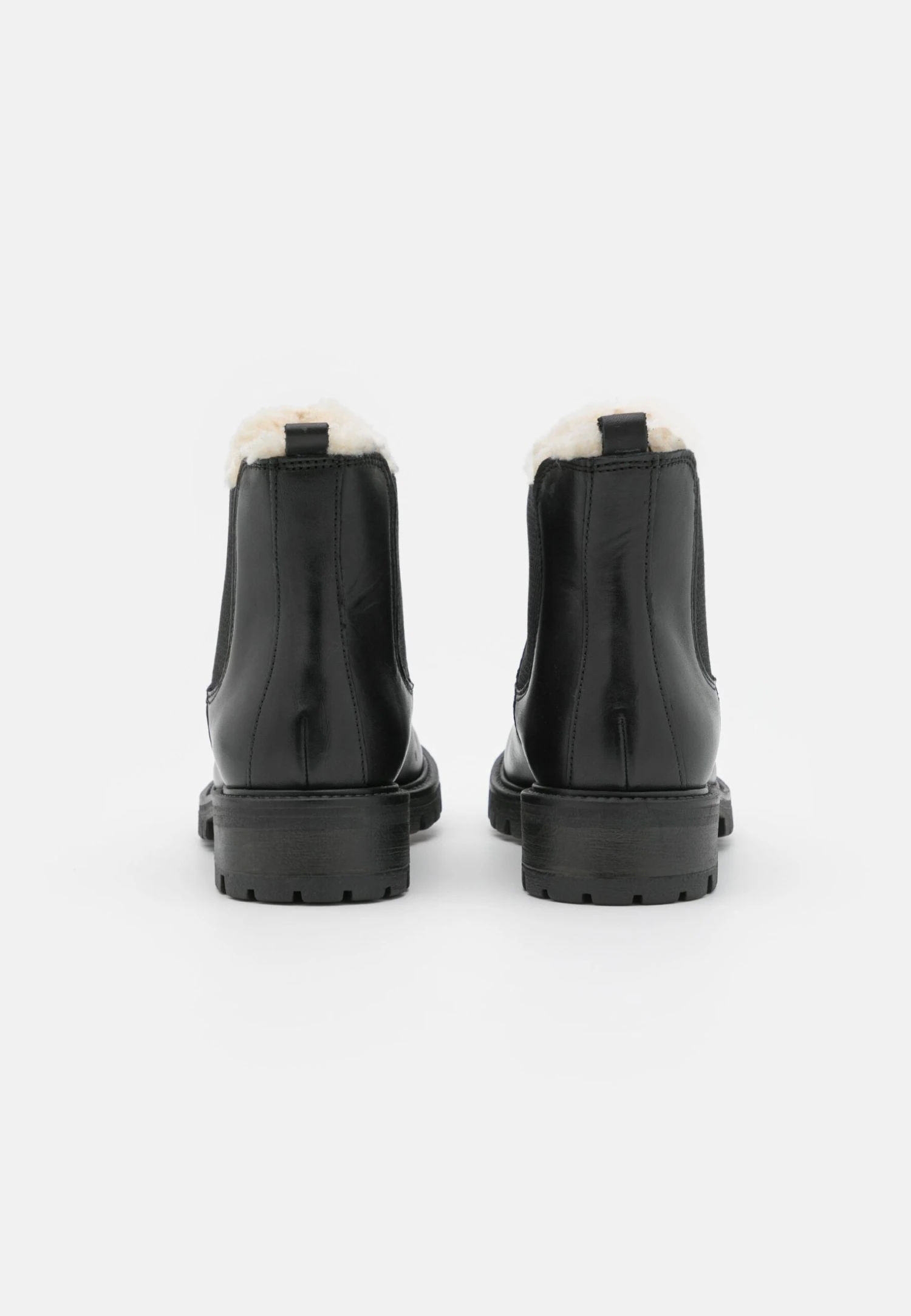 Anna Field Winter Booties Leather - Korte Laarzen - Black 4 Anna Field Winter Booties Leather - Korte Laarzen - Black - Afbeelding 4