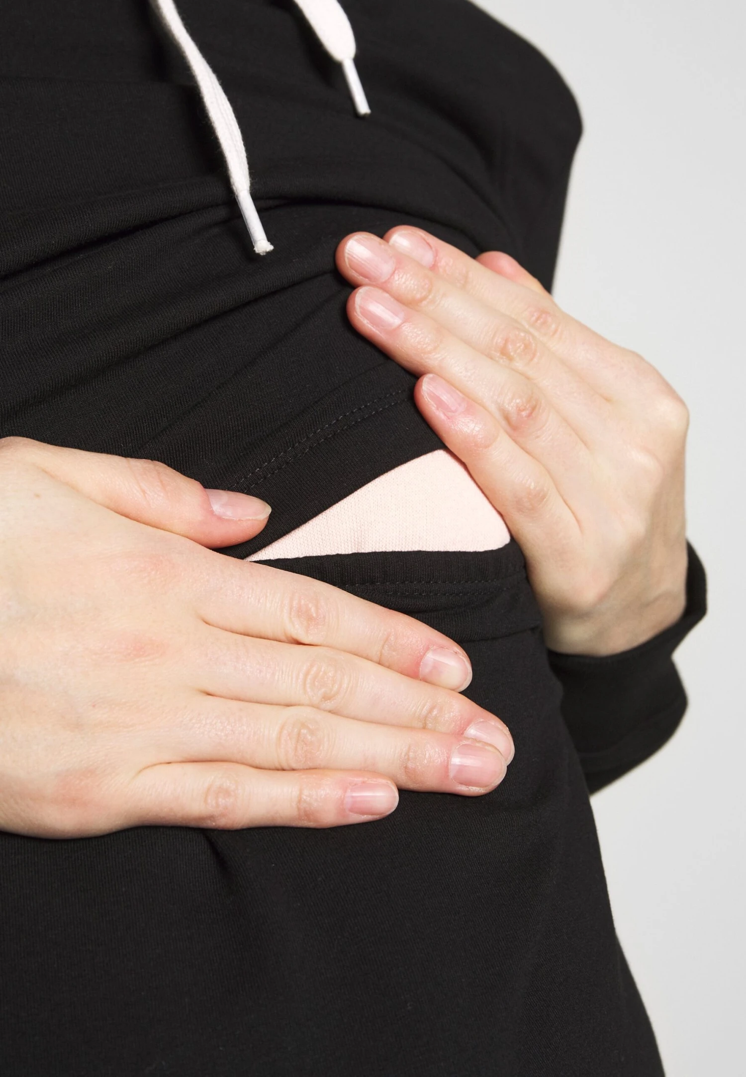 Nursing - Sweatshirt - Hoodie - Black 5 Nursing - Sweatshirt - Hoodie - Black - Afbeelding 5