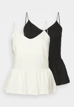 Anna Field 2 Pack - Top - Black/White -Anna Field b01bd0731a454f70aca73deec15df6ed