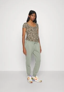 3Pack - T-Shirt Print - Brown/White/Multi-Coloured