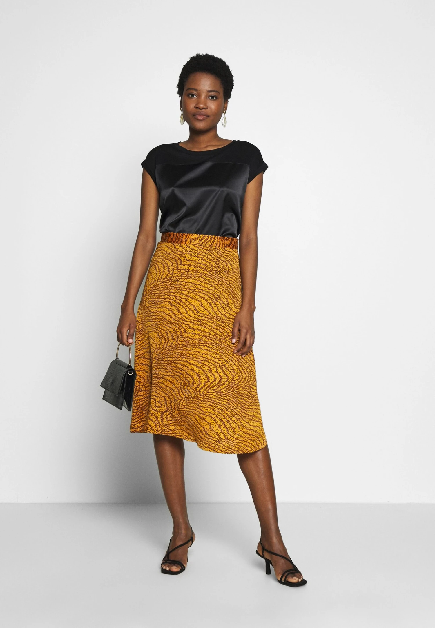 Anna Field T-Shirt Print - Black 2 Anna Field T-Shirt Print - Black - Afbeelding 2