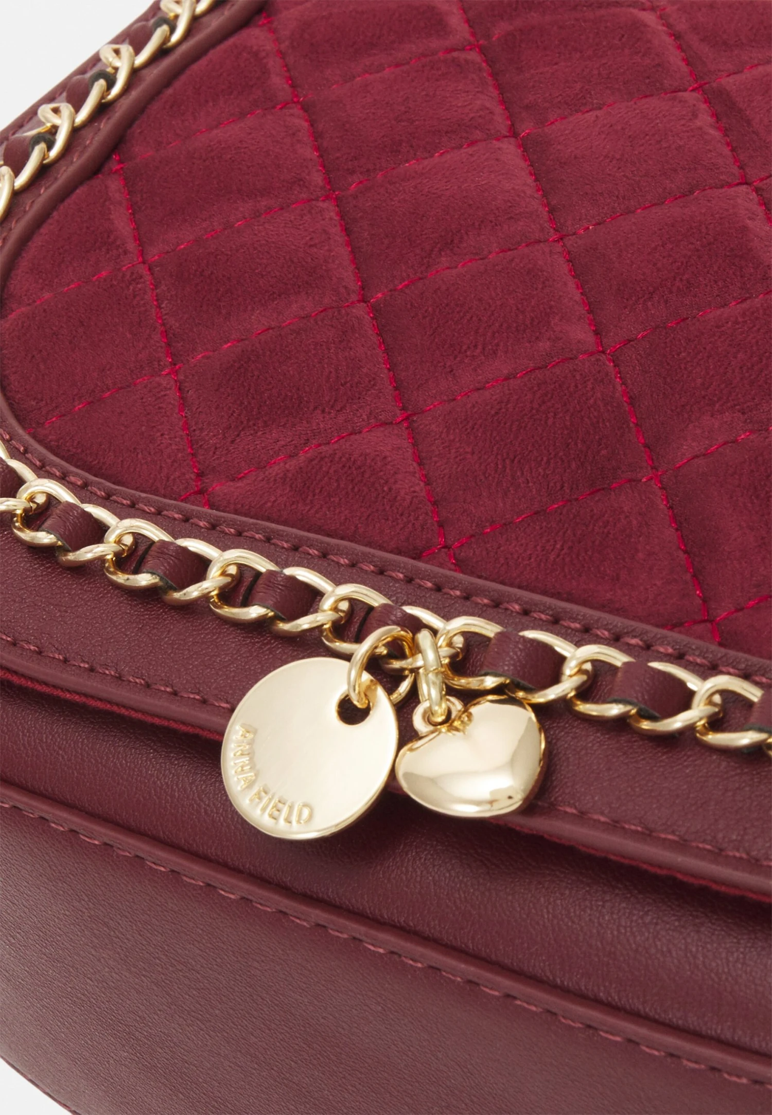 Anna Field Schoudertas - Bordeaux 4 Anna Field Schoudertas - Bordeaux - Afbeelding 4