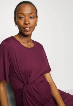 Sleeves Mini Dress- Jerseyjurk - Purple -Anna Field ca5a30fee55d40158cfda176408fbcc1