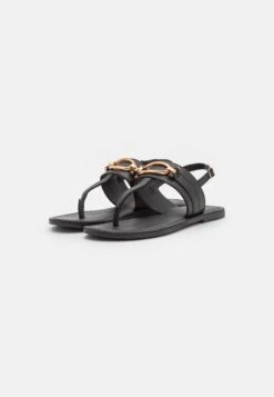 Anna Field Leather- Teensandalen - Black -Anna Field d88724056dfa418b964c1cc58ba2cdd9