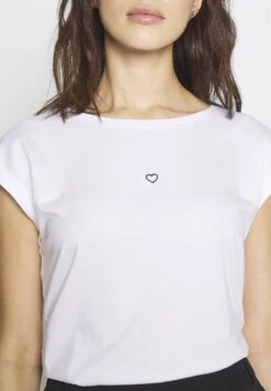 Anna Field T-Shirt Basic - White -Anna Field df22c2478307483995150b5f3380699d