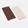 Anna Field 2 Pack - Hoofdbedekking - Off-White/Brown