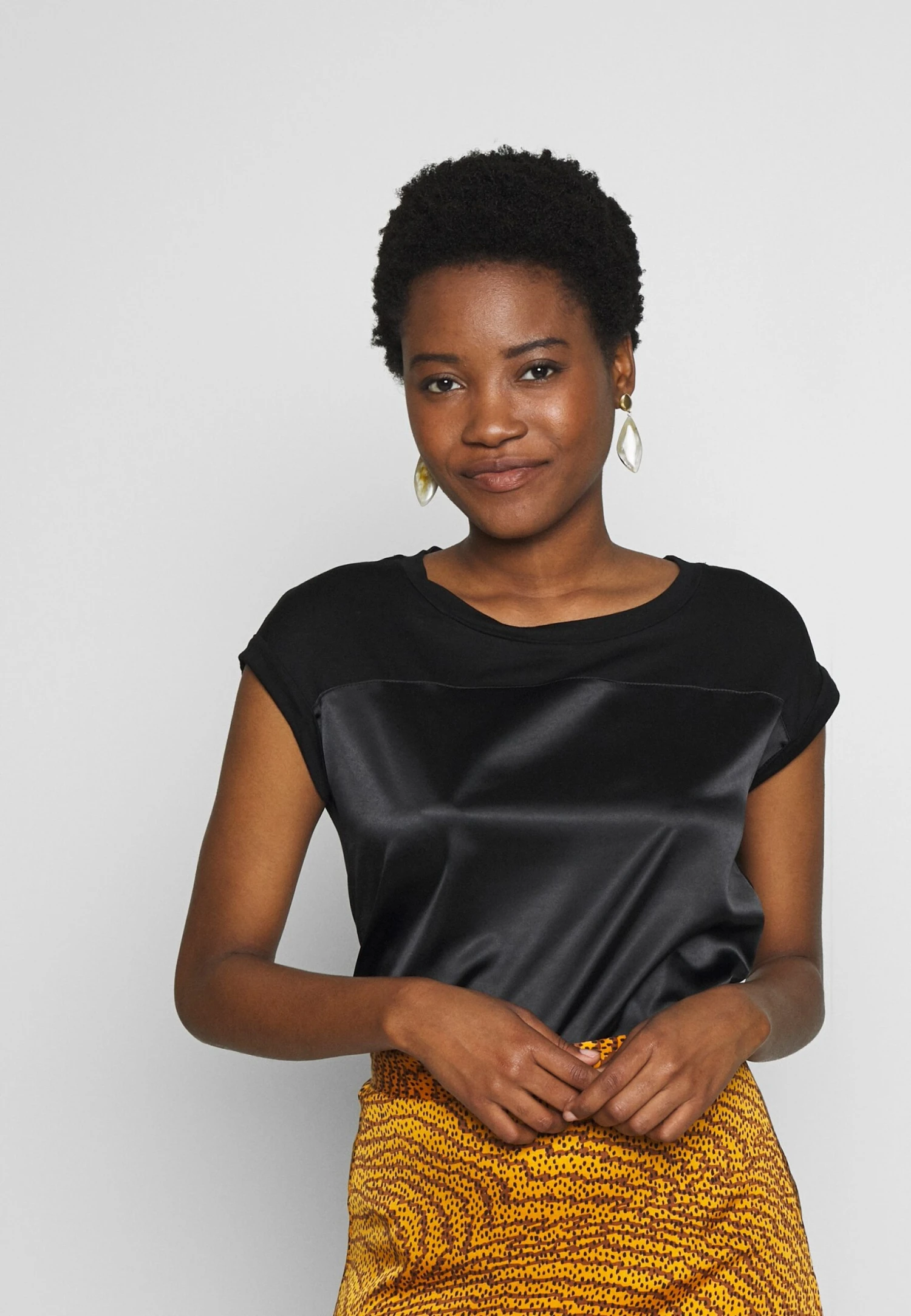 Anna Field T-Shirt Print - Black 1 Anna Field T-Shirt Print - Black