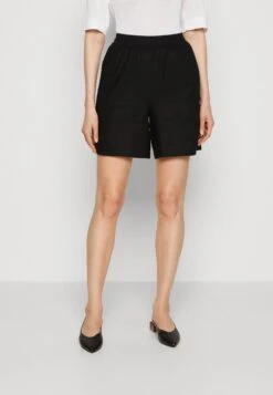 Anna Field Linen Mix - Shorts - Black