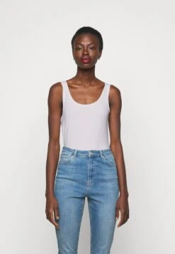 2 Pack - Top - White/Black -Anna Field eb7df6787908417dbf3e3cee7d2e94e4