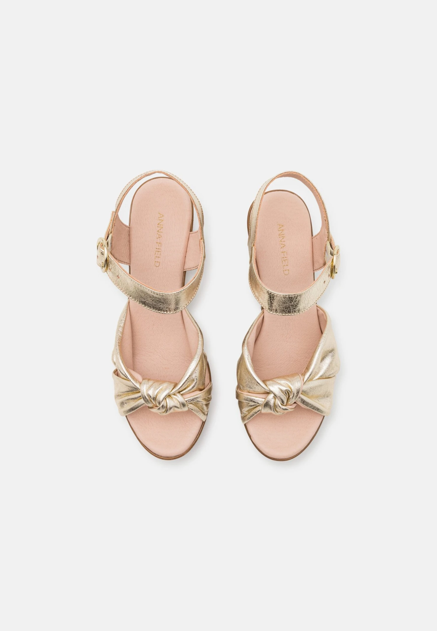 Anna Field Leather - Clogs - Gold 6 Anna Field Leather - Clogs - Gold - Afbeelding 6