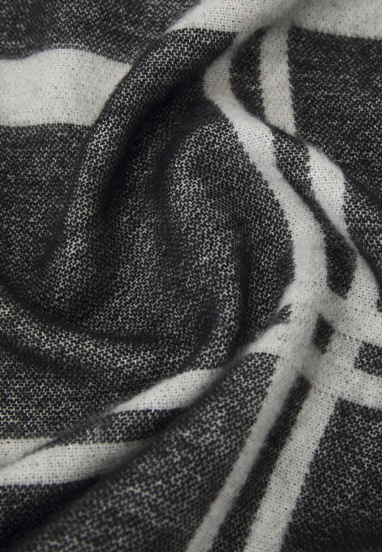 Anna Field Sjaal - Beige/Black 2 Anna Field Sjaal - Beige/Black - Afbeelding 2