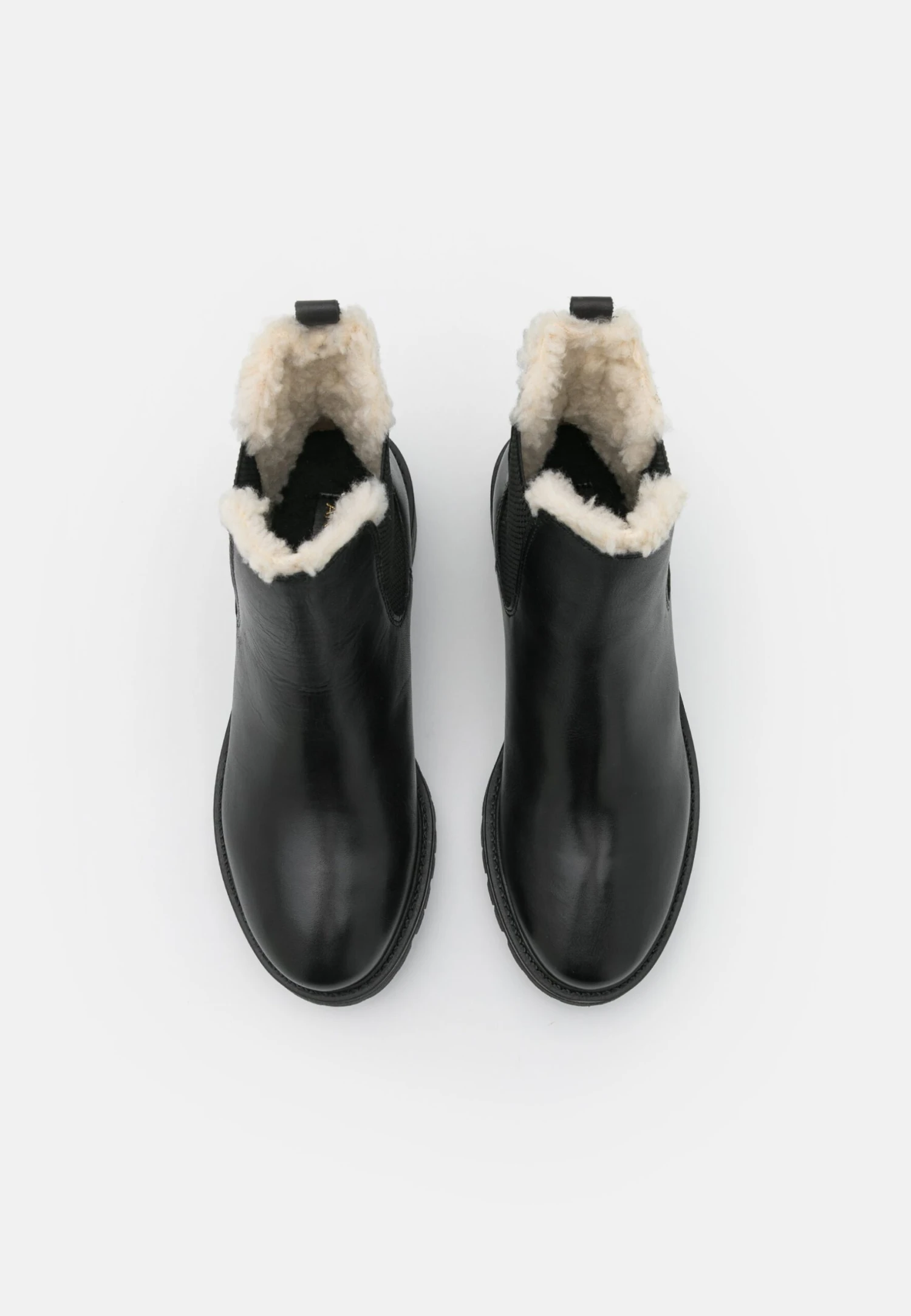 Anna Field Winter Booties Leather - Korte Laarzen - Black 6 Anna Field Winter Booties Leather - Korte Laarzen - Black - Afbeelding 6
