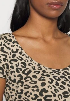 3Pack - T-Shirt Print - Brown/White/Multi-Coloured -Anna Field fdb05d50e72e4ba69ca8604732392d56